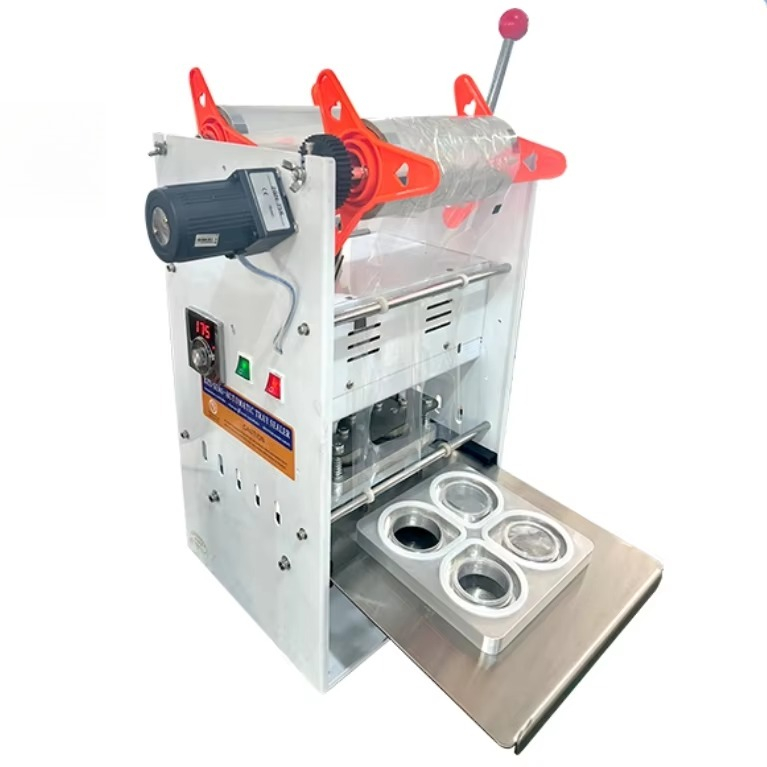 Coffee Tea With Milk - Machine de thermoscellage de boissons semi-automatique