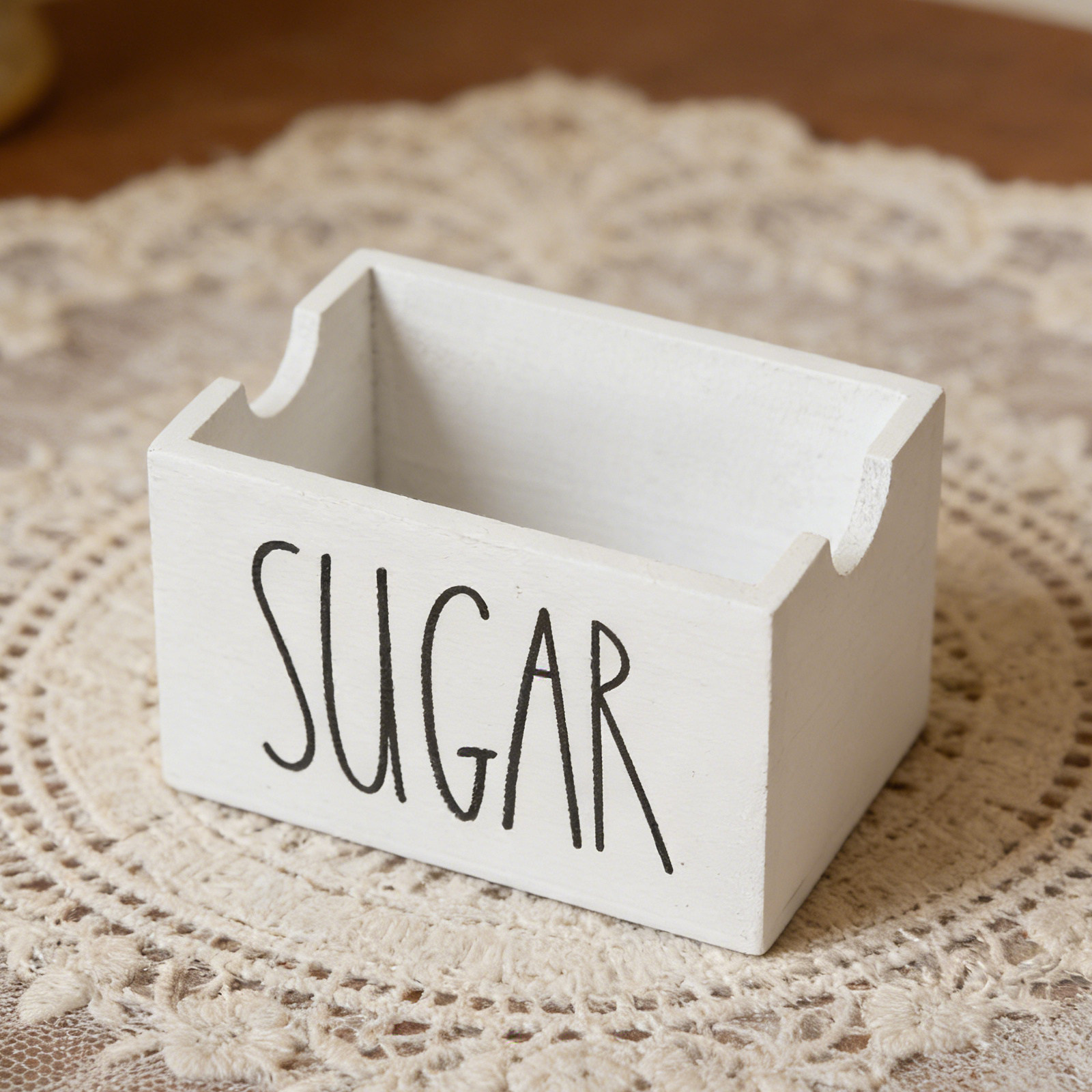 Porte-sachets de sucre en bois - Coffee Tea Sugar avis et prix