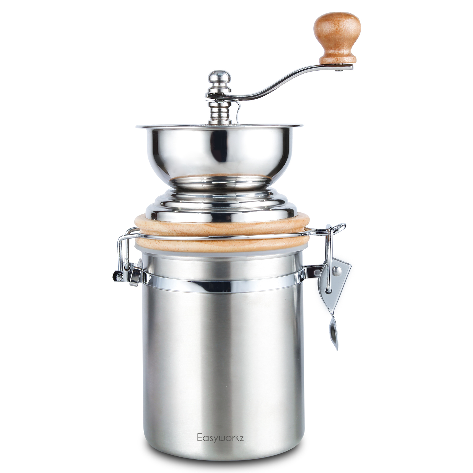 Easyworkz Moulin à café manuel - Burr Hand Grinder avis et prix