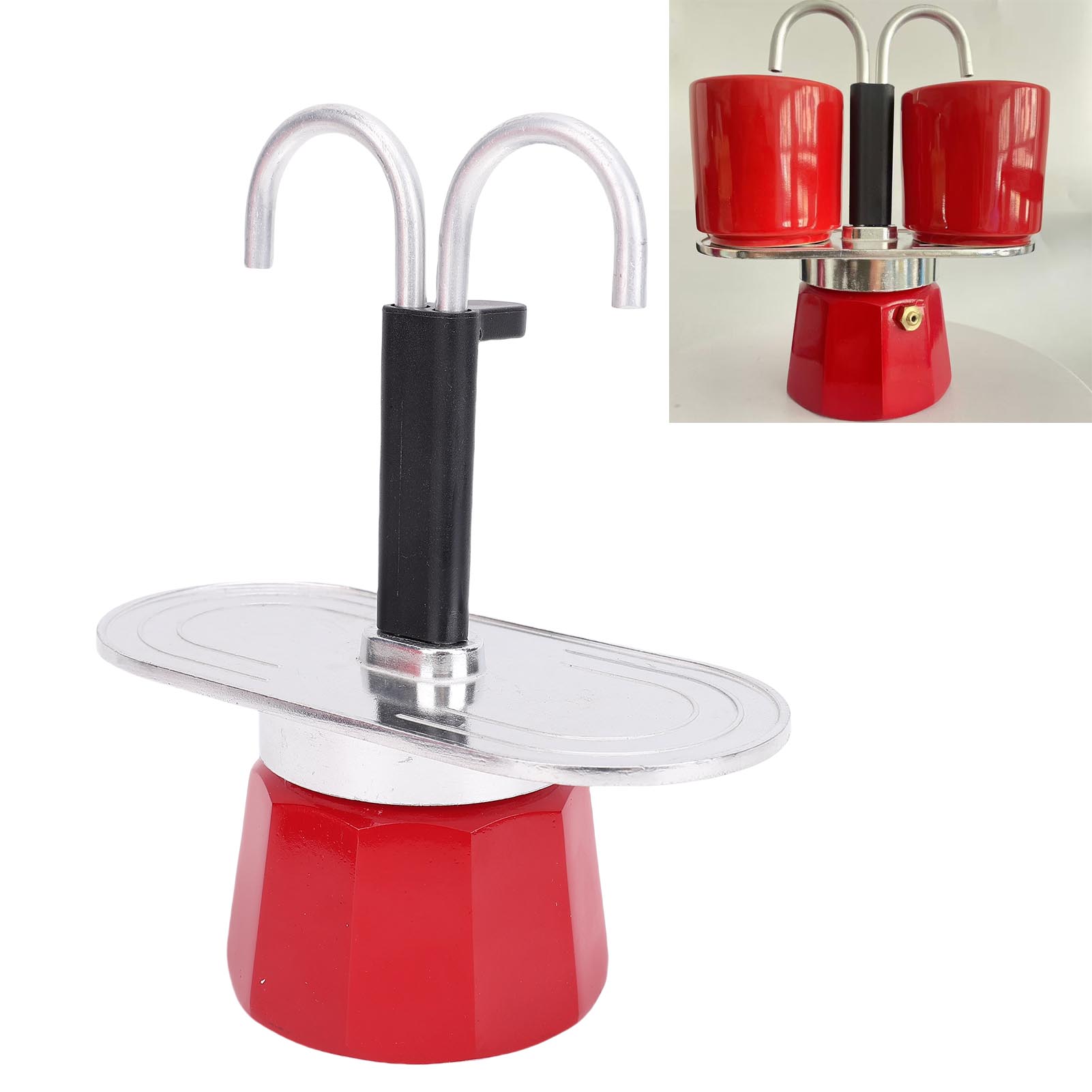 Cafetière Moka Double Tasse 2  - Moka Pot Stove avis et prix