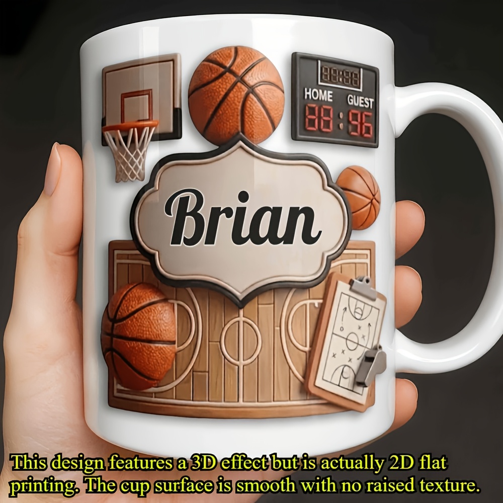 Mug de basket-ball personnalis - Coffee Tea Name avis et prix